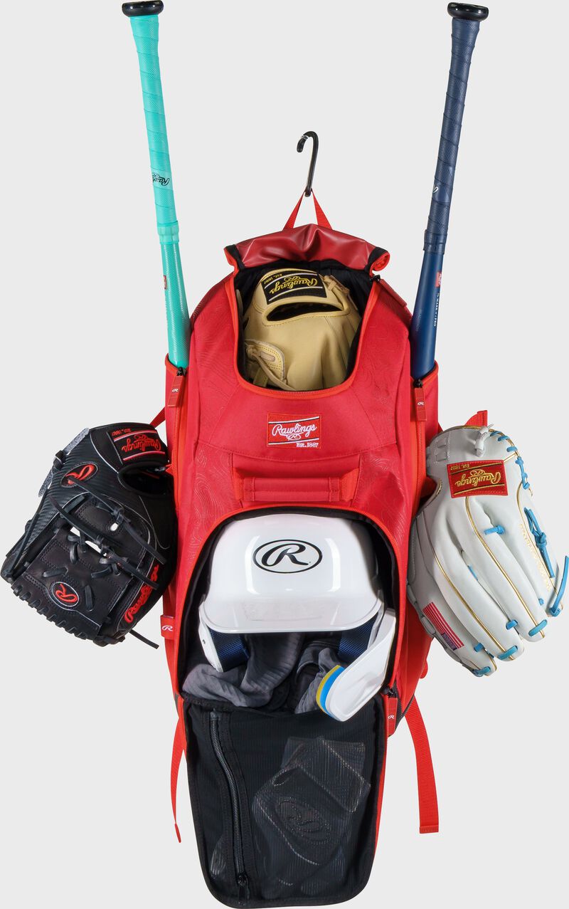 Franchise 2 Players Backpack, Scarlet
