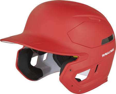 Batting Helmets For Baseball And Softball Rawlings Com Rawlings red baseball batting helmet model cfbh1 fits helmet sizes 6 ½ to 7 1/2. batting helmets for baseball and