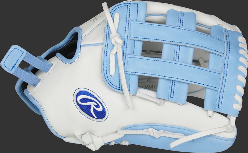 Liberty Advanced Color Series 13-Inch Outfield Glove White/Columbia Blue