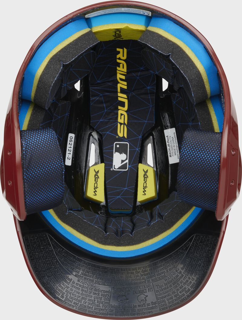 Rawlings Mach Gloss Batting Helmet, Senior & Junior Sizes