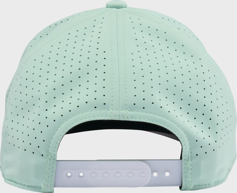 Rawlings Mint Performance Flat Bill Snapback Hat