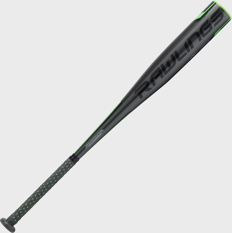 A black Rawlings Threat -12 USA bat - SKU: USDT12