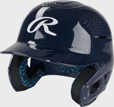 Rawlings RX2 Gloss Baseball Batting Helmet, Junior & Senior Rawlings RX2 Gloss Baseball Batting Helmet, Junior & Senior