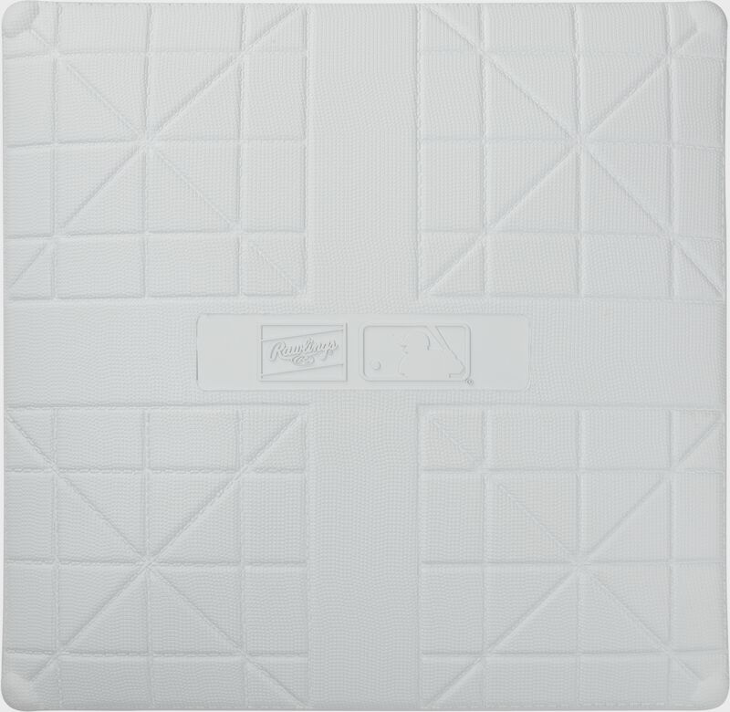 Top of a white Rawlings Pro Base - SKU: RPB