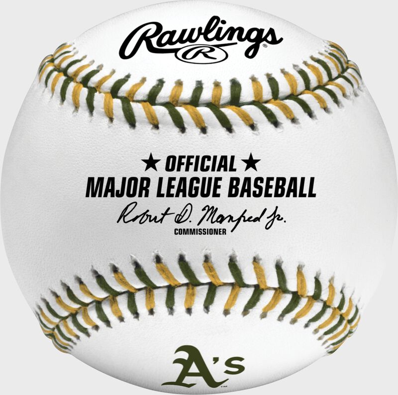Rawlings MLB Team Series Commemorative Baseball, Athletics