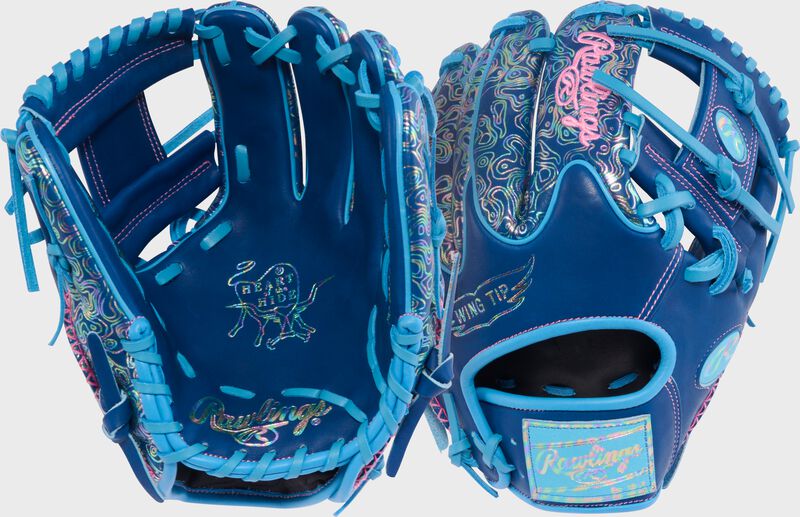 Rawlings Exclusive Holographic Geoprint 11.5 Inch Infield Glove, Right Hand Throw