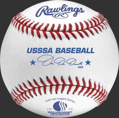 ROLB1USSSA USSSA youth competition grade baseball with raised seams