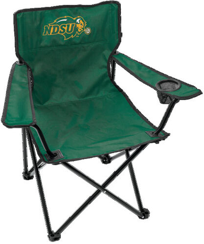 Front Of Rawlings Green NCAA North Dakota State Bison Gameday Elite Quad Chair With Team Logo On The Front SKU #00563158111