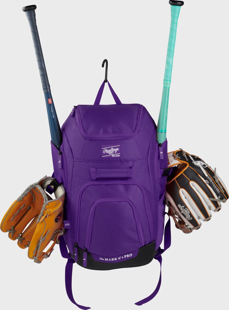 Franchise 2 Players Backpack, Purple