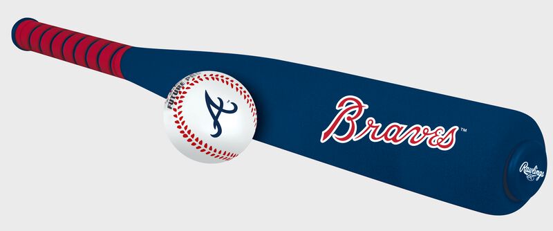 MLB Atlanta Braves Foam Bat and Ball Set