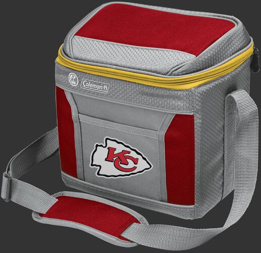 Rawlings Kansas City Chiefs 9 Can Cooler In Team Colors With Team Logo On Front SKU #03281071111