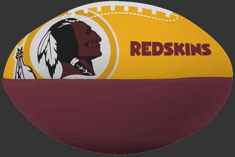 NFL Washington Redskins Big Boy softee football featuring team logos and printed in team colors SKU #03211087111