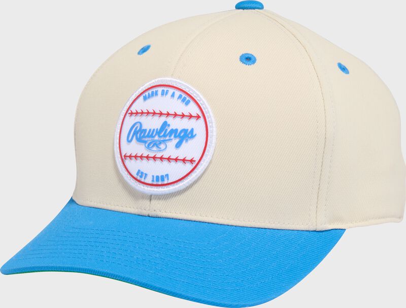 Rawlings Blue Baseball Logo Hat