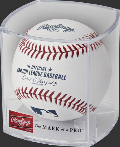 Rawlings Dozen Baseball Display Case With Brand Logo SKU #RBOF