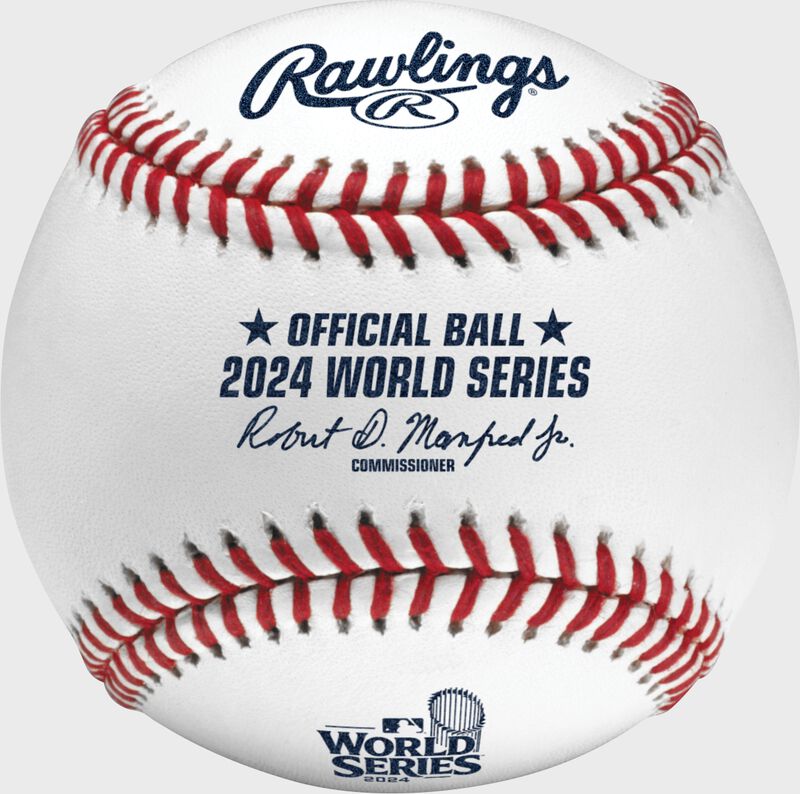 A Rawlings MLB World Series Commemorative Baseball | 1978-Present with the official ball MLB stamp - SKU: WSBB