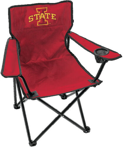 Front of Rawlings Cardinal NCAA Iowa State Cyclones Gameday Elite Chair With Team Logo SKU #00563031111