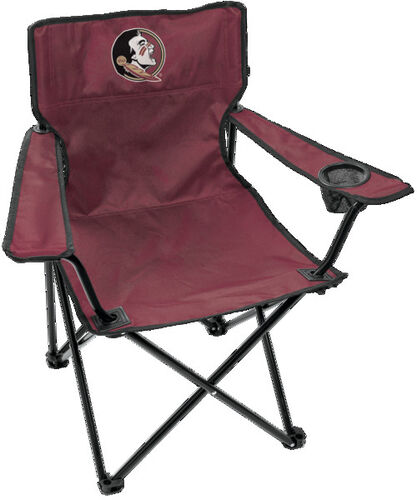 Front of Rawlings Garnet and Black NCAA Florida State Seminoles Gameday Elite Chair With Team Logo SKU #00563020111