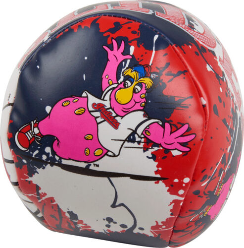 Rawlings Cleveland Indians Quick Toss 4'' Softee Baseball With Team Mascot On Front In Team Colors SKU #01320014112