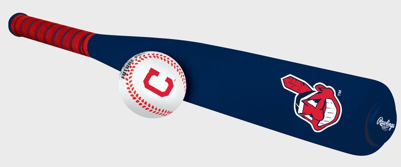 MLB Cleveland Indians Foam Bat and Ball Set