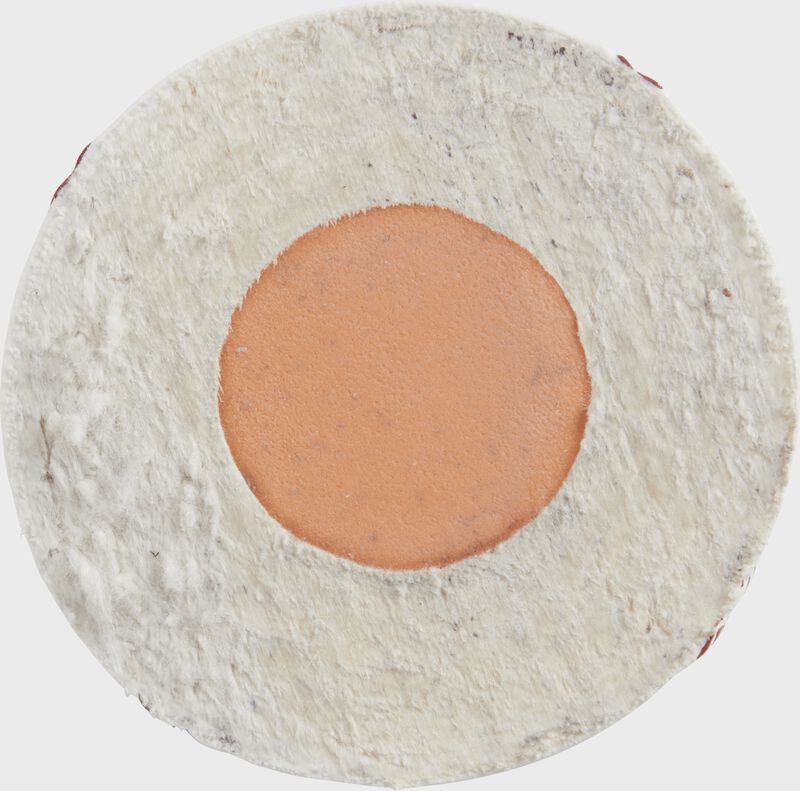 Inside molded center of a FSR100-UP Ultimate Practice baseball
