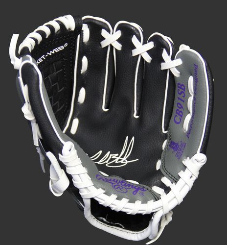 MLBPA Charlie Blackmon 9-inch player glove with a black palm