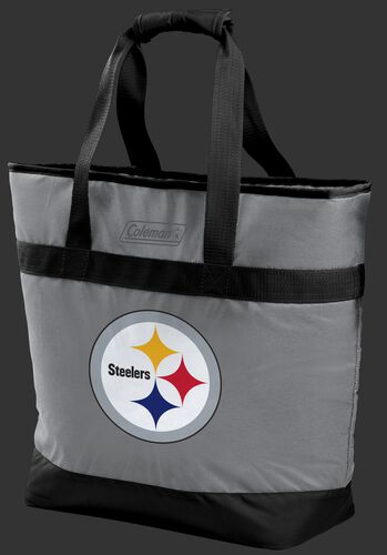 Rawlings Pittsburgh Steelers 30 Can Tote Cooler In Team Colors With Team Logo On Front SKU #07571082111