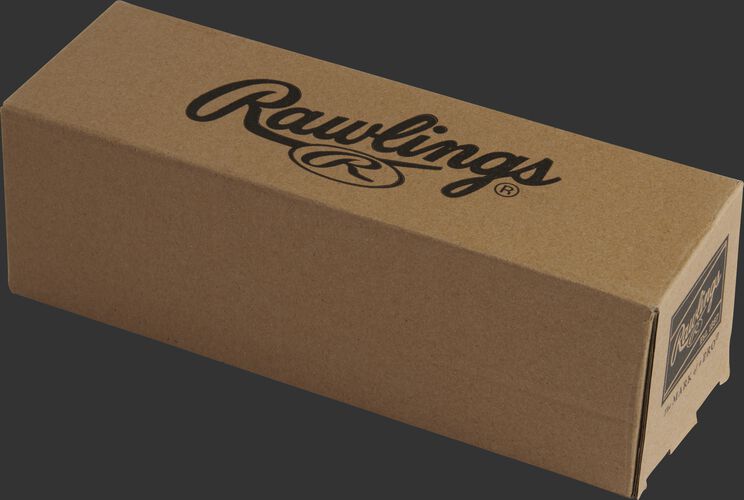 A Rawlings box designed to hold 3 baseballs - SKU: PMBBPK3