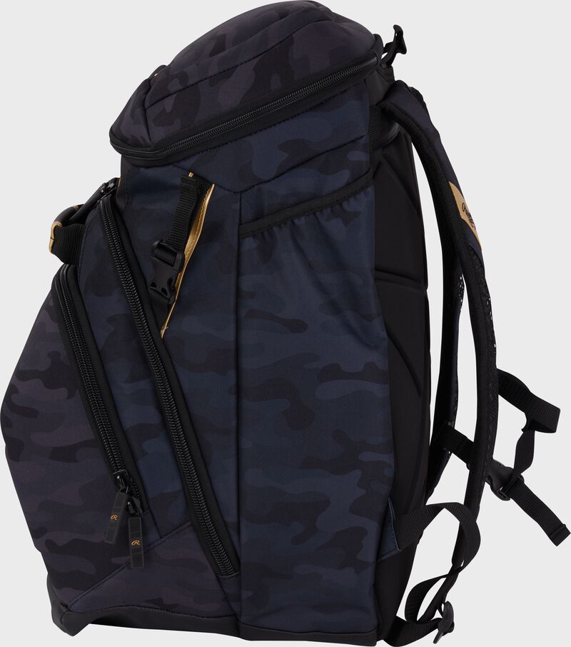 Rawlings Gold Collection Backpack, Black Camo, RSGGCBKPK-BKCM