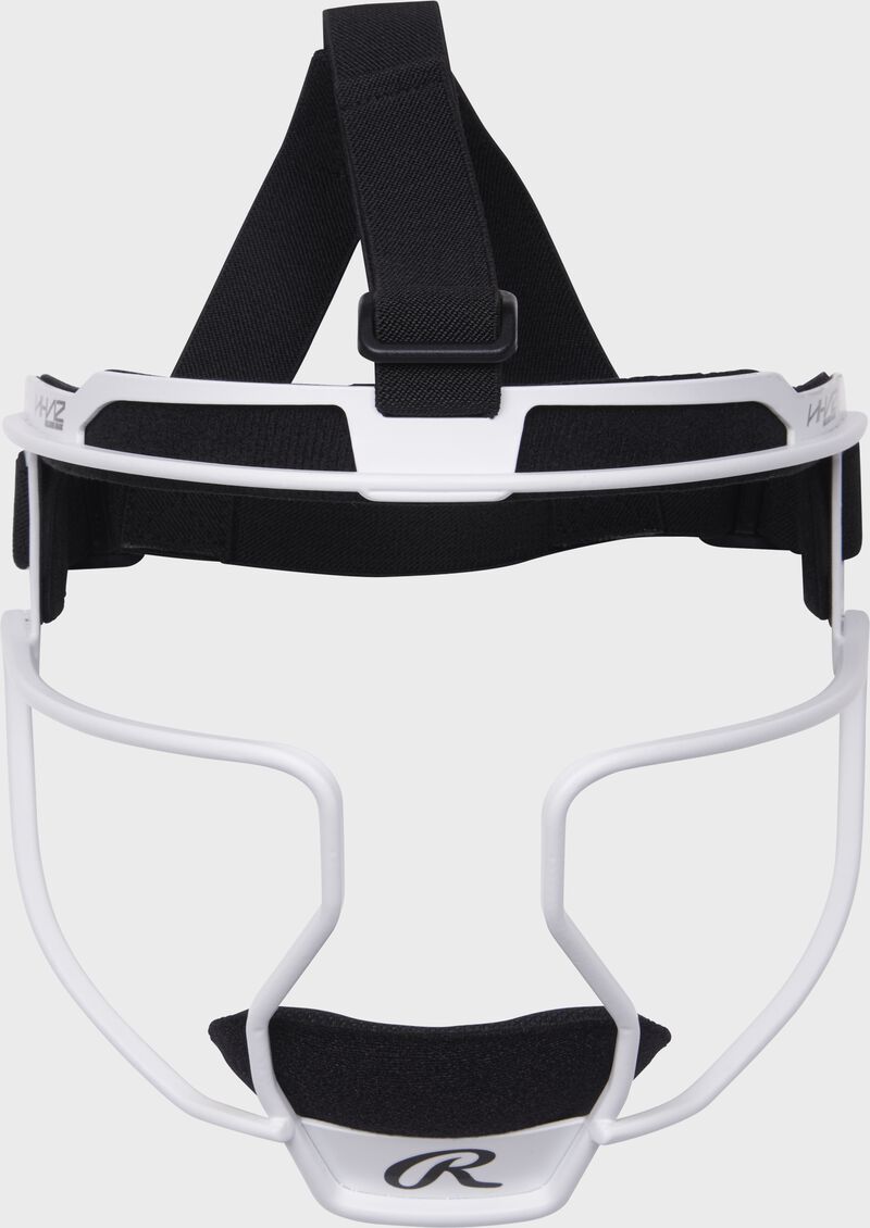 Rawlings Hi-Viz Softball Fielder's Mask, White, Youth