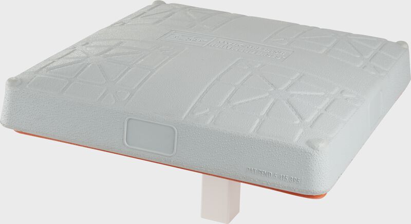 Top angle of a Hollywood Impact Kwik Release base with a stanchion - SKU: HIKRB