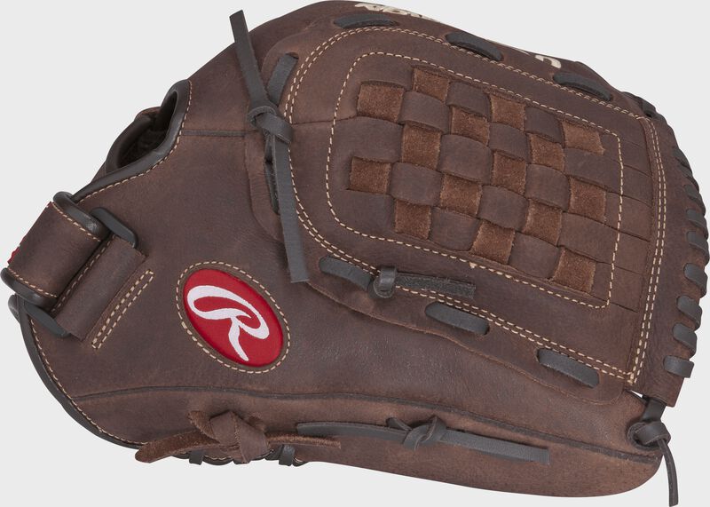 Web back view of Player Preferred 12.5-in infield/outfield glove