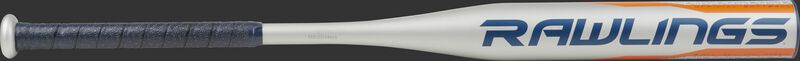 FPZS13 Storm fastpitch softball bat with a silver barrel and navy grip