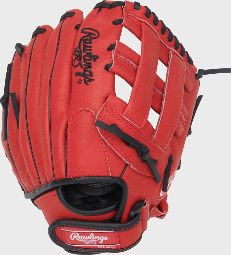 Back of a Rawlings Sure Catch Corbin Carroll 10.5-Inch Glove