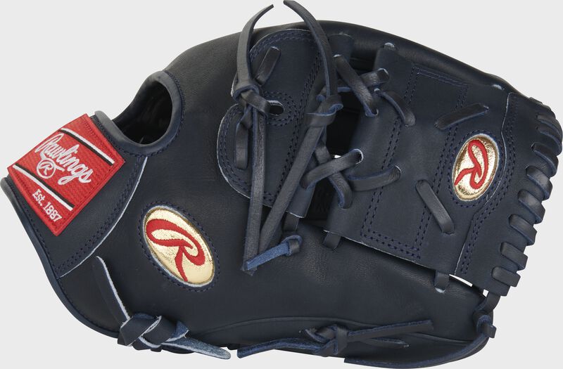 Thumb of a navy Gameday 57 Series Max Fried Heart of the Hide glove with a 2-Piece Solid web - SKU: PRO1000-MF54