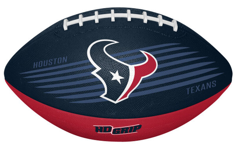 Navy and Red NFL Houston Texans Downfield Youth Football With Team Logo SKU #07731093121