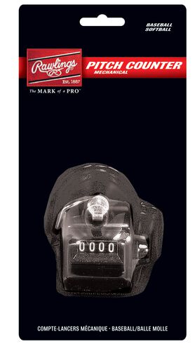 Rawlings Black Mechanical Pitch Counter SKU #PCM