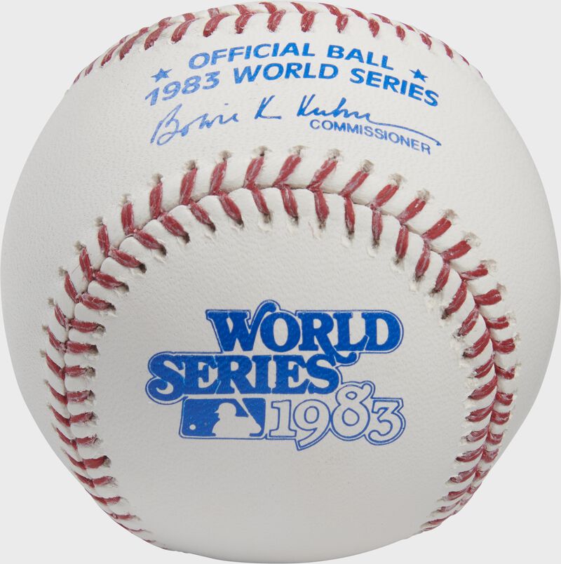 Rawlings MLB World Series Commemorative Baseball, 1983 loading=