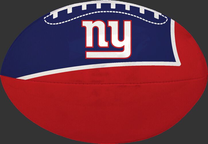 Red and Blue NFL New York Giants Football With Team Logo SKU #07831078114