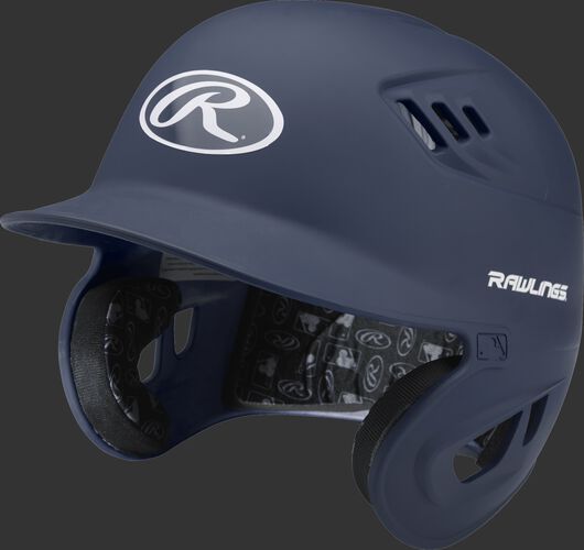 Coolflo High School/College Matte Batting Helmet Navy