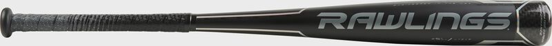 Rawlings logo on the barrel of a Rawlings 2020 Velo ACP USSSA bat - SKU: UTZV
