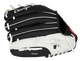 Back of a black/white Chicago White Sox 10-inch youth glove with the MLB logo on the pinky - SKU: 22000029111 image number null