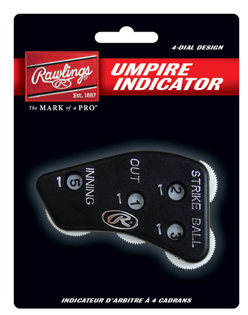 Rawlings Black Umpire Indicator With Brand Logo SKU #4IN1