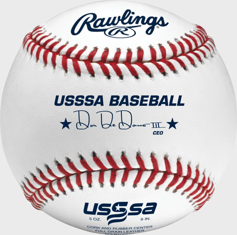 ROLB1USSSA USSSA youth competition grade baseball with raised seams