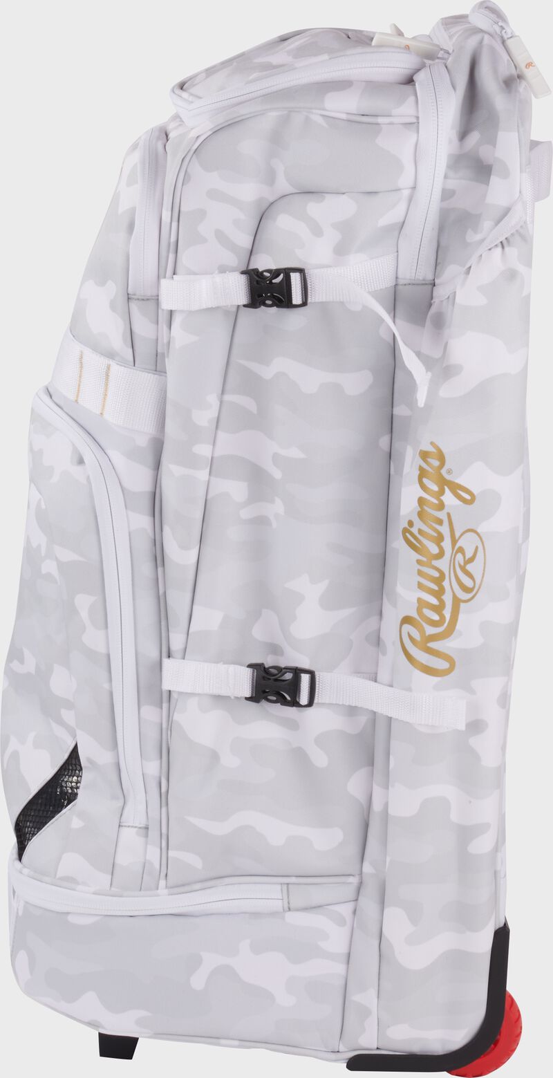 Rawlings Gold Collection Wheeled Bag, Snow Camo, RSGGCWHBG-SNCM
