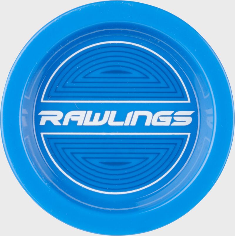 End cap view of a 2021 Rawlings Mantra Fastpitch bat - SKU: FP1M
