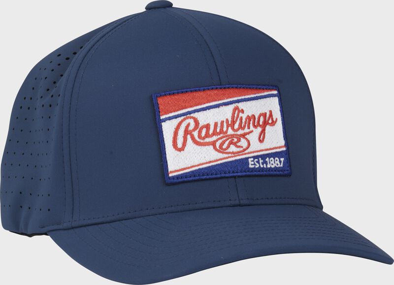 Hat Vented | Cut Rawlings FlexFit Rawlings Laser