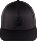Front view of Rawlings Black Clover Blackout Fitted Hat - SKU: BC0BO00071 image number null
