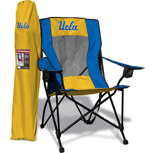 Front of Rawlings Blue and Gold NCAA UCLA Bruins Back Chair With Team Logo SKU #09403065518