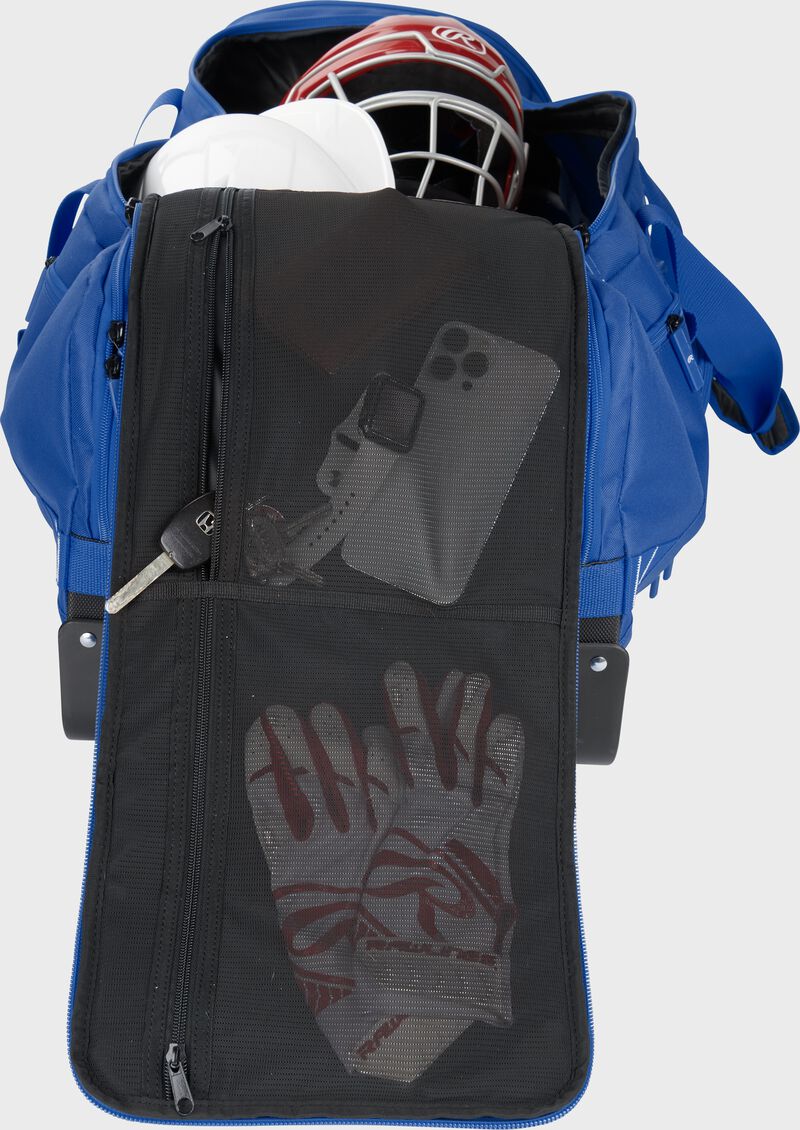 Yadi 2 Wheeled Equipment Bag, Royal