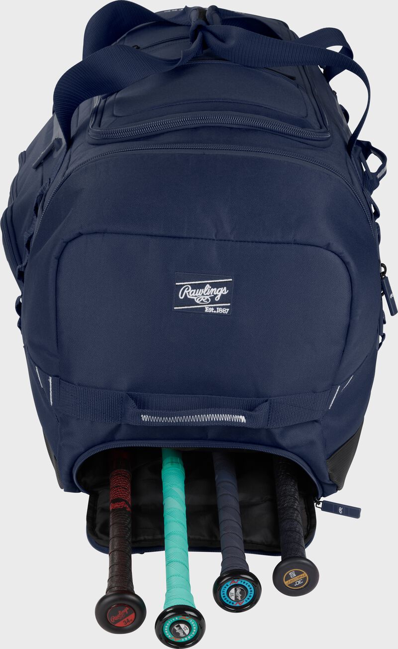 Yadi 2 Wheeled Equipment Bag, Navy